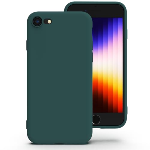Zuvirelx Glatte Silikon hülle für iPhone SE...