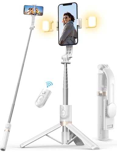 Selfie Stick mit Bluetooth Fernbedienung,...