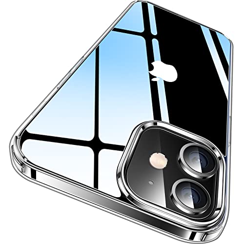 CASEKOO Crystal Clear für iPhone 12 Hülle,...