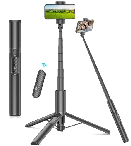 Gahenwo 153cm Selfie Stick Handy Stativ für...