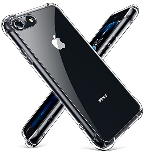 CANSHN Klare für iPhone SE 2022/2020 Hülle,...