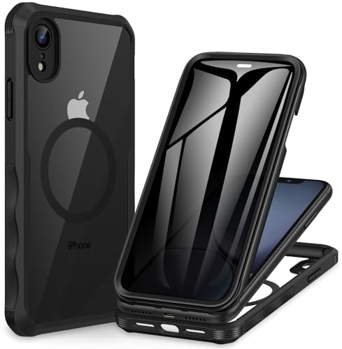 CENHUFO Sichtschutz Hülle für iPhone XR,...