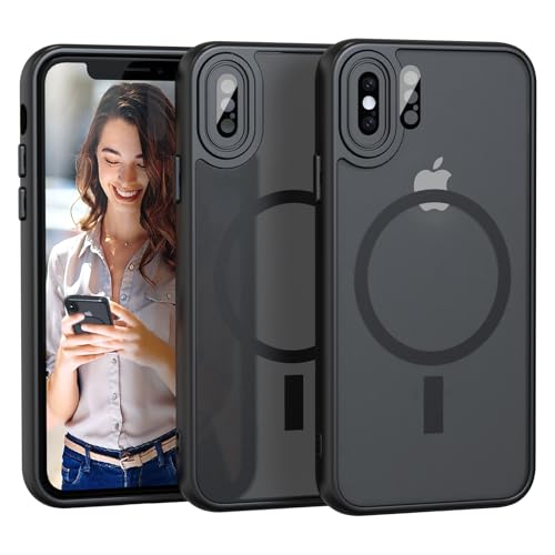 Nupcknn für iPhone X/XS Hülle Magnetisch...