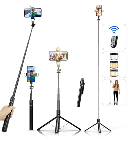 Selfie Stick Handy Stativ für Smartphone -...