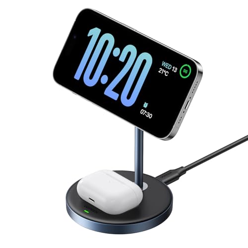 UGREEN MagFlow 2 in 1 iPhone Ladestation...