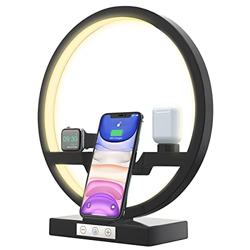 Bestrans Wireless Charger mit LED Lampe,...