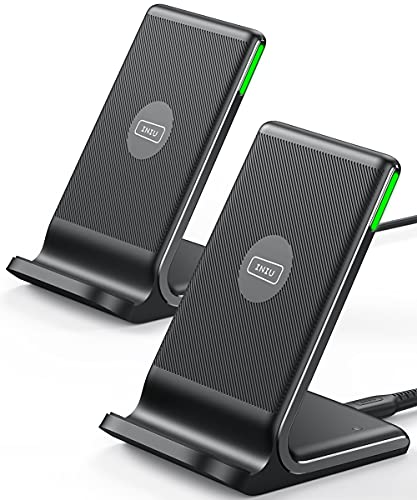 INIU Wireless Charger Stand [2 Pack], 15 W...